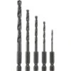 Bosch Impact Black Oxide Drill Bit 5 Piece Set, Package Of 1 -Tools Kleina Shop 248228 w MainProductImage Lg