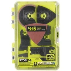 Ryobi 16-Piece Oscillating Multi-Tool Blade Accessory Set