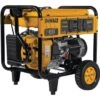 Dewalt 8000-Watt Electric Start Gas-Powered Portable Generator W/idle Control