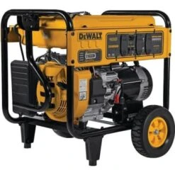 Dewalt 8000-Watt Electric Start Gas-Powered Portable Generator W/idle Control