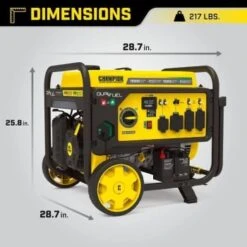 Champion Power Equipment 12000/9500-Watt Dual Fuel Generator With Co Shield -Tools Kleina Shop 275143 DetailedProductView4 Lg