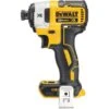 Dewalt 1/4 In. 20 Volt Cordless Max Xr 3-Speed Brushless Impact Driver
