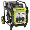 Ryobi 4000-Watt Gasoline Powered Digital Inverter Generator With Co Shutdown