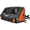Ridgid 18v Dual Port Dual Chemistry Sequential Charger With Dual Usb Ports -Tools Kleina Shop 297130 MainProductImage Lg