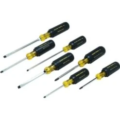 Klein Tools® 7-Piece Screwdriver Set, Tip-Ident® Screwdriver-Marking System