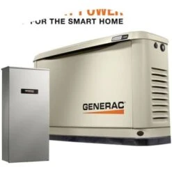 Generac Guardian 14000w Air-Cooled Generator W/ Wi-Fi & 200a Transfer Switch -Tools Kleina Shop 307653 DetailedProductView1 Lg