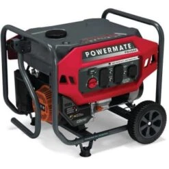 Powermate Pm4500 Gas-Powered Portable Generator, 3600-Watt, Co-Sense 50-St -Tools Kleina Shop 307668 DetailedProductView3 Lg