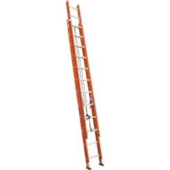 Louisville Ladder 24 Foot Fiberglass Extension Ladder Type Ia
