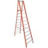 Louisville Ladder Ten Foot Fiberglass Platform Step Ladder Type Ia