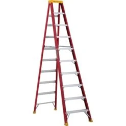 Louisville Ladder 10 Foot Fiberglass Step Ladder Type 1a