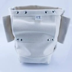 Klein Tools Beige Tunnel Loop Canvas Bull Pin And Bolt Bag 9" -Tools Kleina Shop 548873 w DetailedProductView4 Lg