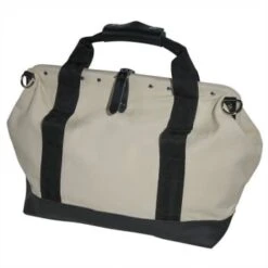 Klein Tools Natural/black Canvas Tool Bag 18" With Leather Bottom -Tools Kleina Shop 548900 w DetailedProductView2 Lg