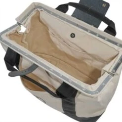 Klein Tools Natural/black Canvas Tool Bag 18" With Leather Bottom -Tools Kleina Shop 548900 w DetailedProductView3 Lg