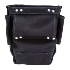 Klein Tools Black Flame-Resistant Canvas Bolt Bag 5" -Tools Kleina Shop 548902 w DetailedProductView2 Lg