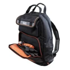 Klein Tools Tradesman Pro Black Tool Gear Backpack 17.5" -Tools Kleina Shop 548908 w DetailedProductView10 Lg