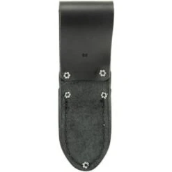 Klein Tools Black Leather 2-Pocket Scissor & Cable Splicer Knife Holder 7.25" -Tools Kleina Shop 548914 w DetailedProductView6 Lg