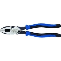 Klein Tools® 9'' Journeyman High-Leverage Side-Cutting Fish Tape Pulling Pliers -Tools Kleina Shop 677350 V Lg
