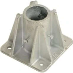 Vestil Steel Pipe Safety Railing Single Socket