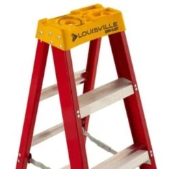 Louisville Ladder 8 Foot Fiberglass Step Ladder Type 1a -Tools Kleina Shop 750031 w DetailedProductView1 Lg