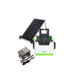 Nature's Generator Gold 1800w/60ah Pe System Generator, Solar Panel And Grid Kit