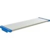 Vestil Gray Optional Shelf For Nesting Slim Cart 13.75 X 2.25" -Tools Kleina Shop 835679 V Lg