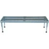 Vestil Aluminum Work-Mate Stand 24 X 72 X 15-1/2" With Serrated Deck