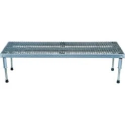 Vestil Aluminum Work-Mate Stand 24 X 72 X 15-1/2" With Serrated Deck