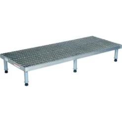 Vestil Aluminum Work-Mate Stand 24 X 60 X 15-1/2" With Serrated Deck