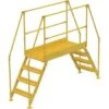 Vestil 4-Step Steel Crossover Ladder 60" -Tools Kleina Shop 835804 V Lg