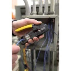 Klein Tools® Compact Ratcheting Modular Crimper -Tools Kleina Shop 837131 w DetailedProductView2 Lg