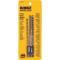 Dewalt® 3-Piece Rotary Masonry Bit Set