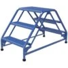 Vestil Perforated 3-Step Double Sided Ladder 48.81 X 26.06"