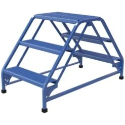 Vestil Perforated 3-Step Double Sided Ladder 48.81 X 26.06"