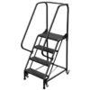 Vestil ESD Grip Strut 4-Step Portable Warehouse Ladder 40.44"