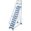 Vestil 58° Grip Strut 12-Step Roll-A-Fold Ladder 91 X 34.25"