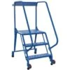 Vestil 58° Perforated 3-Step Tip-N-Roll Straddle Ladder 50.44 X 29.5" -Tools Kleina Shop 926910 WebOnly Lg