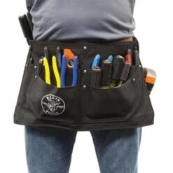 Klein Tools® Electricians Tool Apron M/l Black -Tools Kleina Shop 993201 w DetailedProductView5 Lg