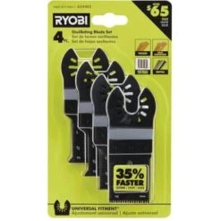 Ryobi 4-Piece Wood And Metal Oscillating Multi-Tool Blade Set